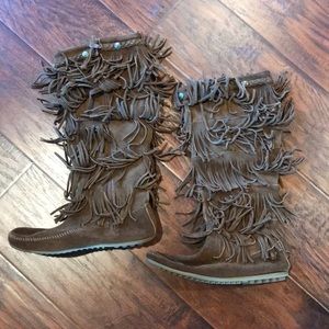 Fringe Boots